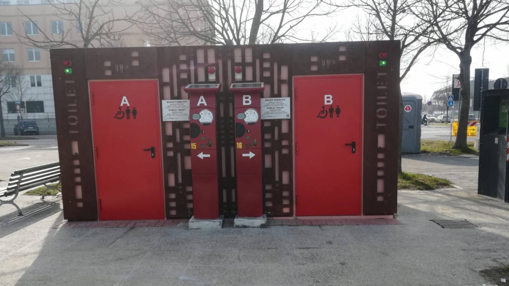 bagno prefabbricato con due locali disabili bagni automatici prefabbricati
