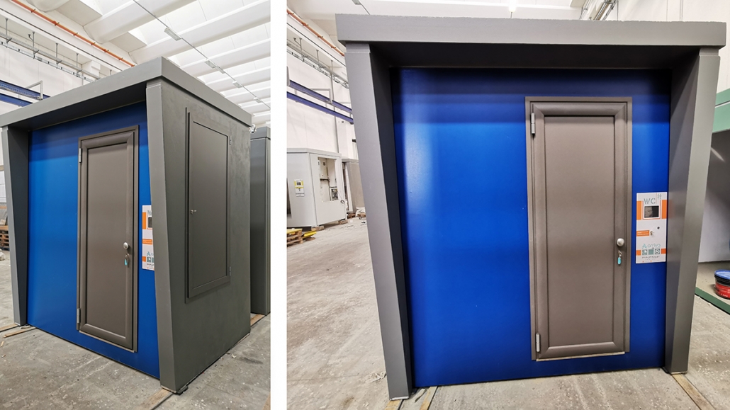 bagni pubblici autopulenti porta scorrevole bagno autopulente