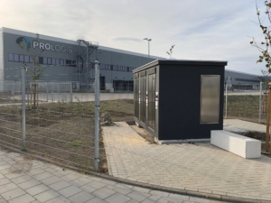 servizi igienici prefabbricati con due bagni autopulenti