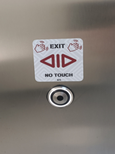 sensore no touch per apertura porta
