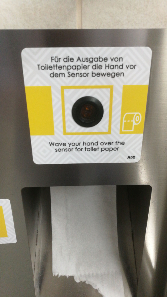 Sensore carta igienica ried im zillertal toilette autopulente