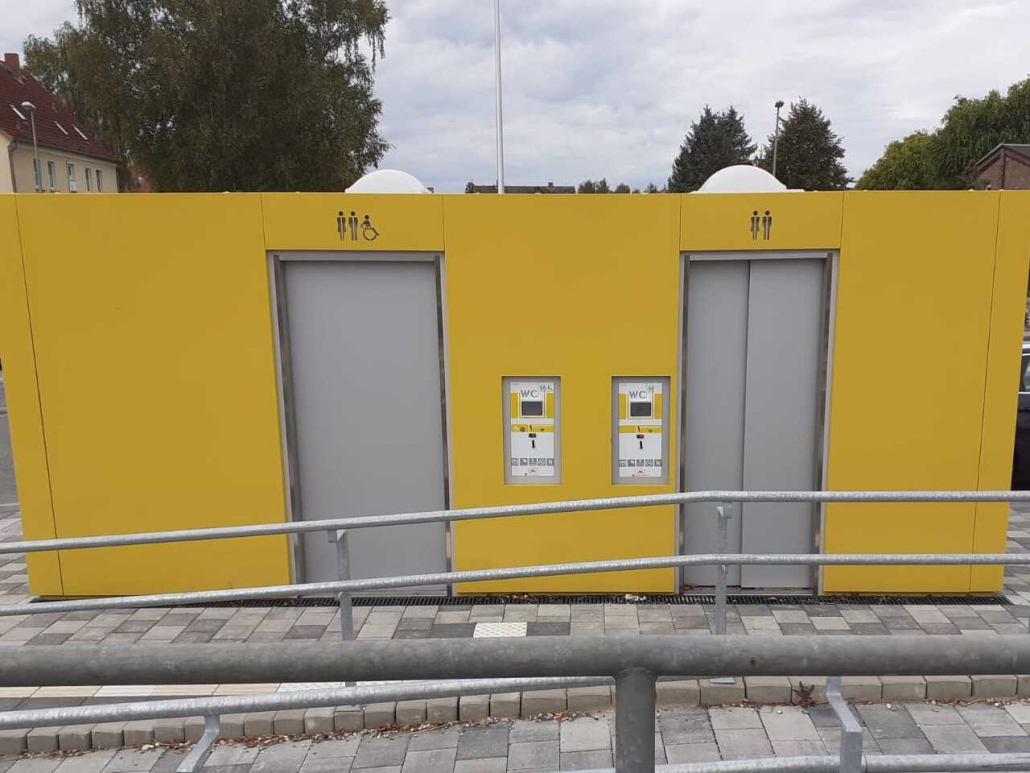 toilette autopulente - stazione ferroviaria - butzow toilette automatica s5 divo HN