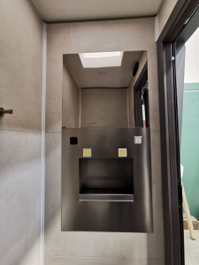Lavandino incassato inox
