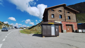 Installazione bagno autopulente a Livigno