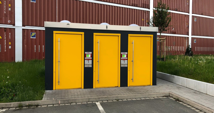 Guida bagni pubblici per piattaforme logistiche