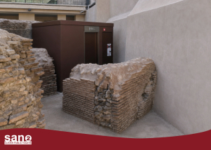 Bagni pubblici autopulenti a Ludus Magnus (Roma) | SANO2